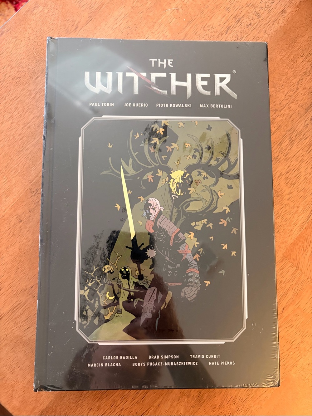 The Witcher Library Edition Hadcover Vol 1 Dark Horse Comics Paul Tobin Sealed